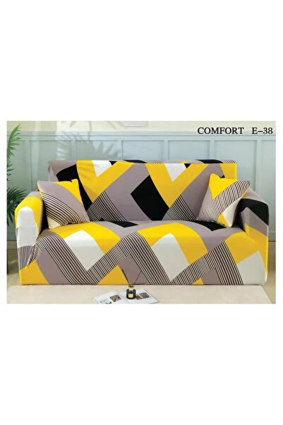 ANATOLIATEKSTILE Husă Canapea Colțar Elastică M(145*200) cu elastic, Protecți...