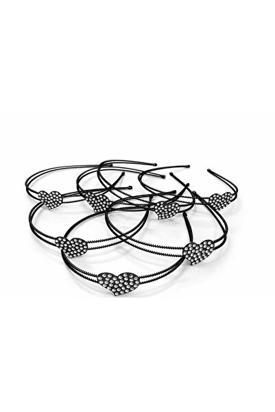 SOFT İPEK TAŞLI TAÇ 6 ADET