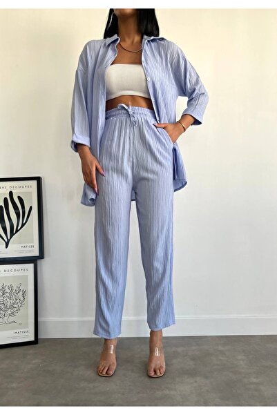 Füme Set cămașă și pantaloni Kaş, 2 piese