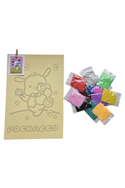 OEM Colored Sand Drawing Set - Pochacco Model