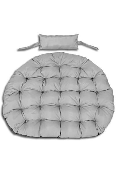 Other Pernă de grădină 120 cm pentru scaun suspendat cuib de barză gri imperm...