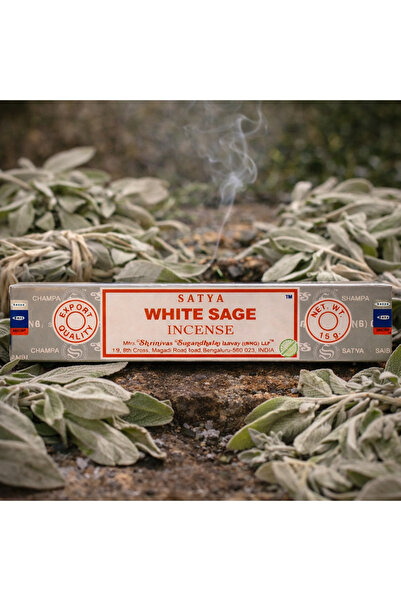 satya White Sage Scented Sticks