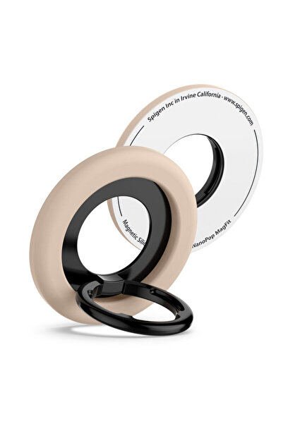 Spigen MagSafe Phone Ring Holder, iRing Nano Pop, Beige