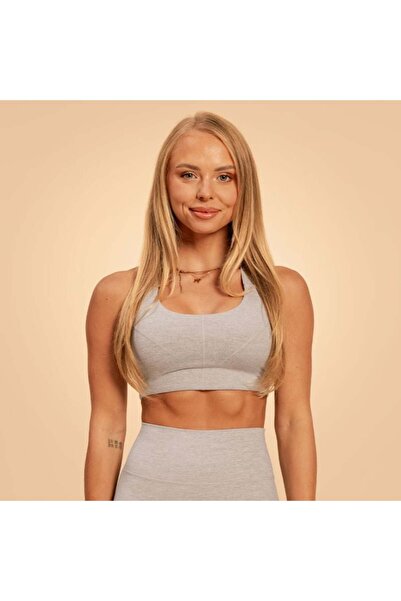 GymBeam Sutien sport Sense Gri - BeastPink