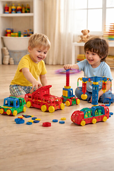 FUFLUNS مجموعة كليككو التعليمية للمهندس الصغير 350 قطعة - خذ أحلامك الصغيرة إ...