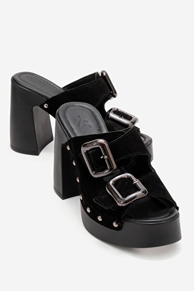 Zeynep Sıradağlı Dean Saboți din piele naturală pentru femei, din piele intoa...