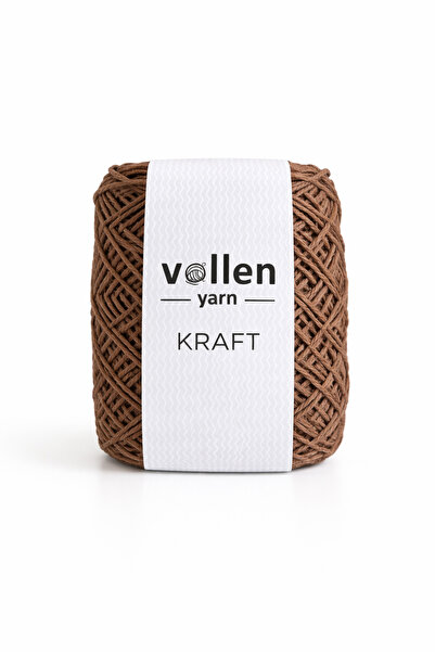 vollen yarn Premıum 100 Gr- 120 Mt Doğal Kağıt Ip, Hasır Kağıt Iplik,rafya,su...