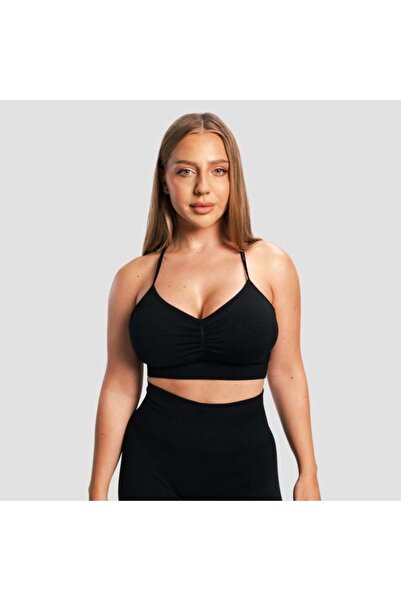 GymBeam Sutien sport Sculpt Seamless negru