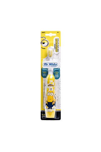Mr.white electric toothbrush for children with battery MINIONS