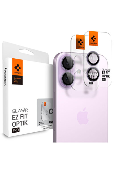 Spigen Camera Glass Protector for iPhone 16 Glas.tR Optik EZ Fit Pro, Purple