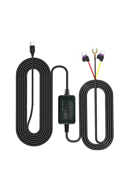 xenomo Kit cablu alimentare camera auto Xenomo®, monitorizare parcare 24h, US...