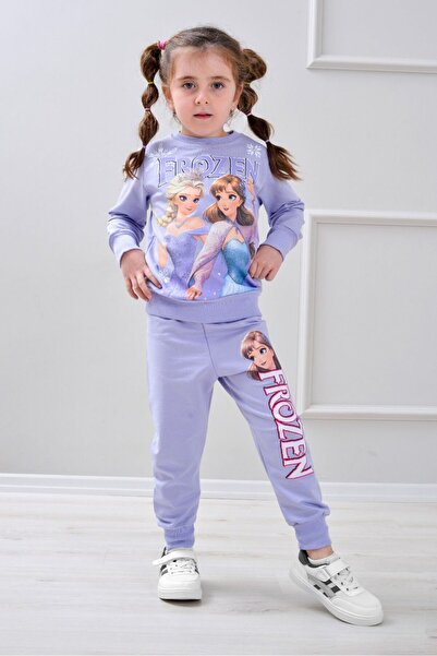 LİLLYPİCCA Κοριτσίστικο Σετ 2 τεμαχίων με μακρυμάνικο φούτερ με τύπωμα - Παντ...