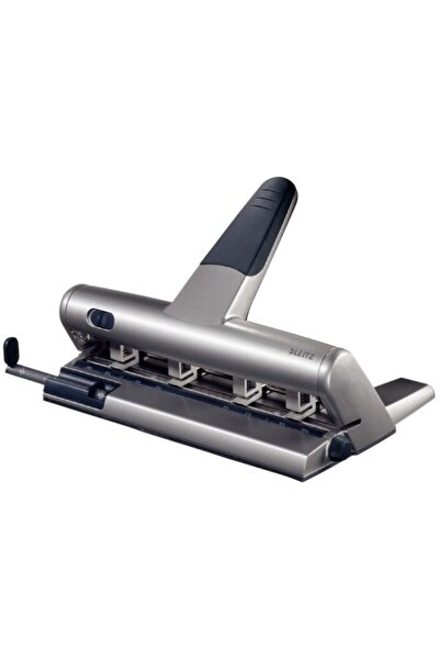 Leitz Перфоратор 4 дупки 30 листа Модел 5114 Сребърен