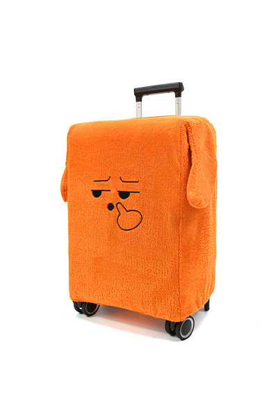 Pababo Plush Medium Size Luggage Cover – Protective Suitcase Cover Against Impacts