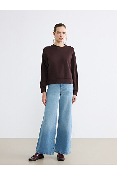 LC Waikiki Rmz Gi̇yi̇m Farkiyla Wide Leg Women's Jean Pants