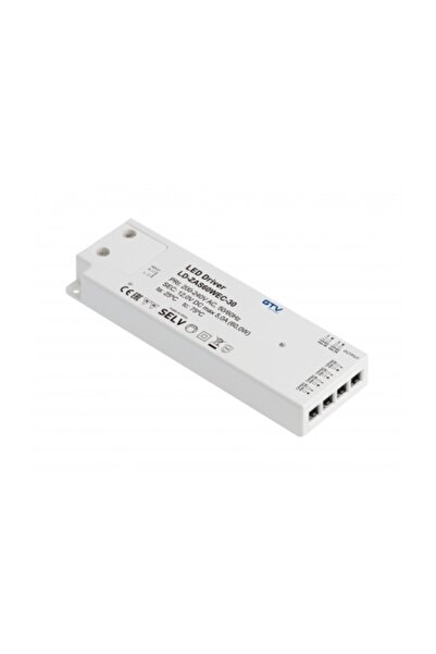 GTV Transformator LED Easy Click 12 V, 6 ieșiri, 60 W