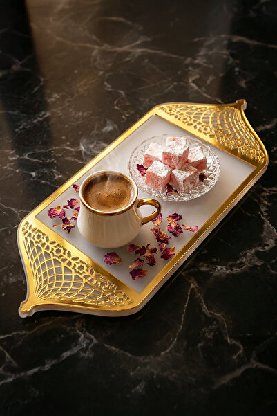 iwa concept صينية تقديم التمور بتصميم محراب رمضان - ديكور تقديم طعام رمضان