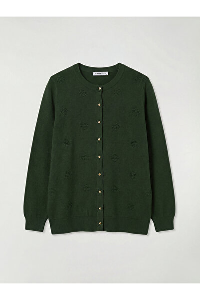 LC Waikiki New season from gulis gi̇yi̇m khaki bicycle collar self patterned ...