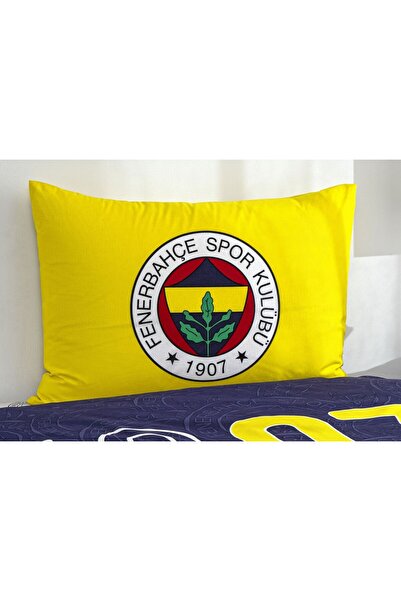 Taç Zorluteks Lisanslı Fenerbahçe Desenli % 100 Pamuk Kumaş 1 Adet Yastık Kıl...