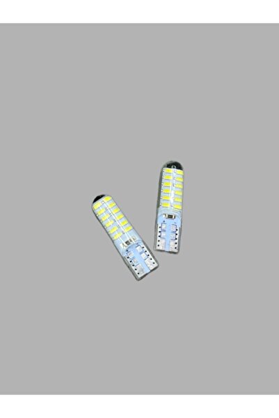 OTO SÜSLEN İSTANBUL T10 W5w Beyaz Led 12 Ledli Canbus Silikon Ultra Power Bey...