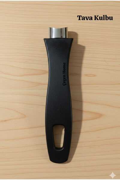 ÇEÇEN HOME 1 Adet-Siyah Tava-Tencere Kulbu, Tava Tencere Yedek Parça , Kulp T...