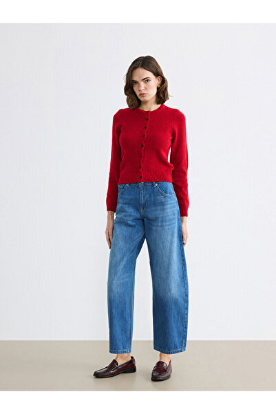 LC Waikiki RMZ GİYİM FARKİLYA بنطلون جينز نسائي بقصة باريل فيت