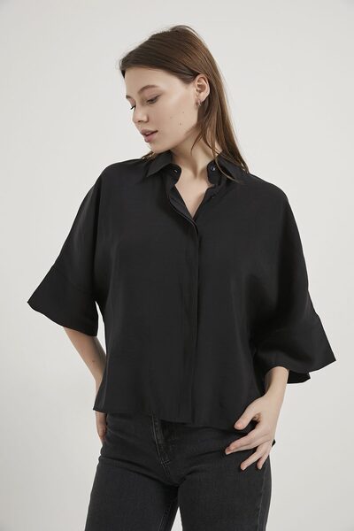 Arma Life ARMALIFE 1410 Cămașă de damă cu mâneci lărgite și texturată