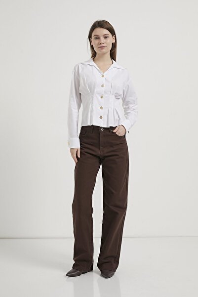 Arma Life ARMALIFE 7148 PANTALONI DENIM DE DAMĂ CU TALIE ÎNALTĂ