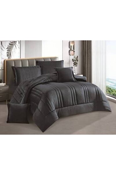 Jinan sa Winter Lavender Bedspread - Double Size 200x200 cm, 6-Piece Set