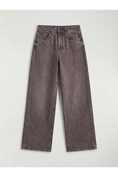 LC Waikiki Nevavm High Waist Wideleg Women's Jean Trousers with a Difference