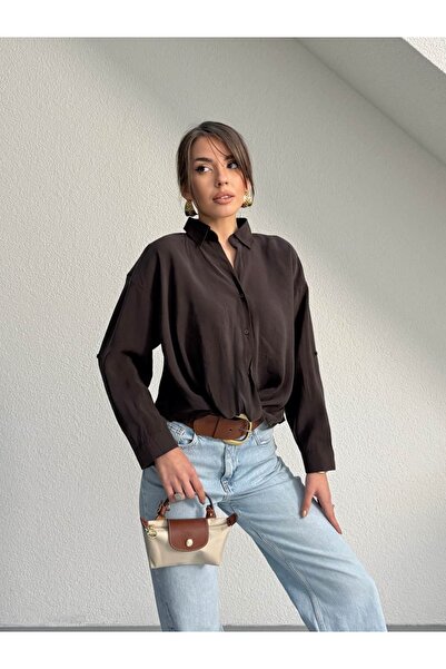 mydukkan.co Modal Shirt with Twisted Front