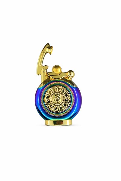 ASMENTUM Premium Mandala Desenli Metal Çakmak – Renk Geçişli Tasarım
