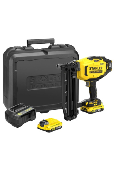 Stanley Jr مسامير تشطيب لاسلكية Fatmax V20 مقاس 16 بقدرة 18 فولت