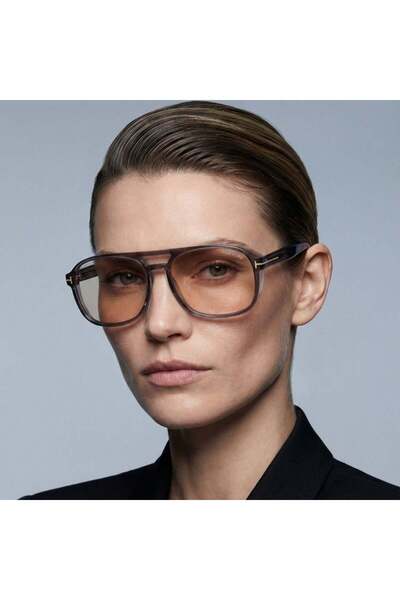 Tom Ford güneş gözlüğü rosco tf1022 20e 58-16 (Photochromic) / unisex güneş g...