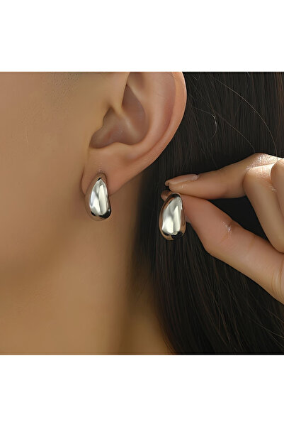 Ervalina أقراط مينيمال داملا موديل بيسك