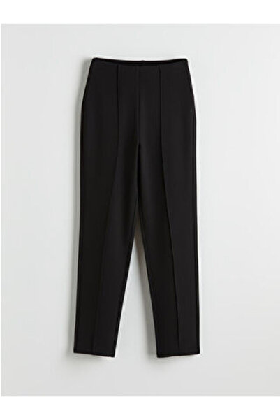 LC Waikiki M1 Season Black High Waist Slim Fit Women's Pants