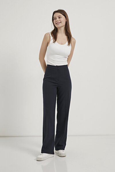 Arma Life PANTALONI PALAZZO FEMEI ARMALIFE 1001 CU TALIE ÎNALTĂ