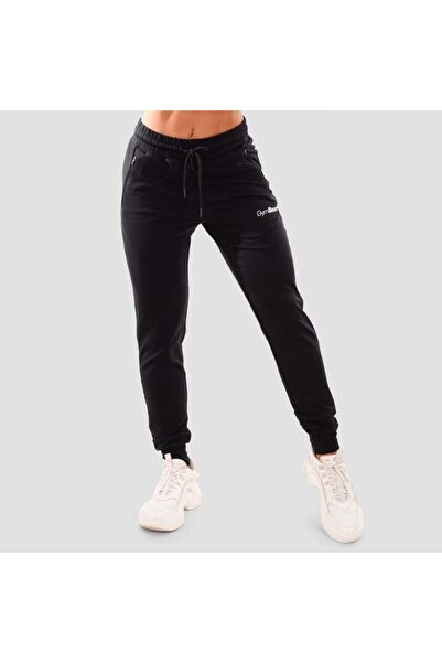 GymBeam Pantaloni de trening TRN pentru femei, negri