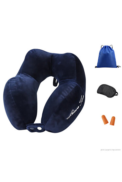 OEM Σετ ταξιδίου με μαξιλάρι για το λαιμό, μάσκα για τα μάτια, ωτοασπίδες, σα...