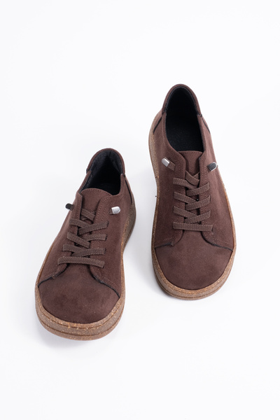 FEMME Women's Loafer Daily Comfort Shoes Casual Moccasin Naomi Brown Suede