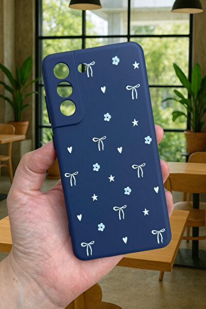 Vip Case Samsung Galaxy S22 Compatible Mini Bow Patterned Silicone Shock Abso...