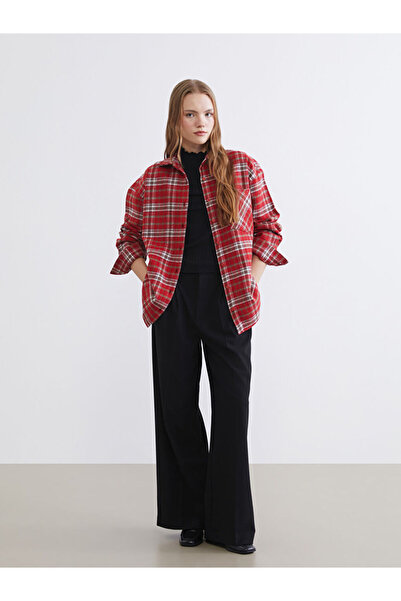 LC Waikiki Sparkling Choices by Shining Store Relaxed Fitwide Leg Women's Ple...