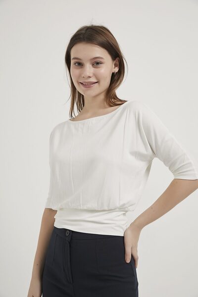 Arma Life ARMALIFE 1631 ΓΥΝΑΙΚΕΙΑ ΜΠΛΟΥΖΑ ΜΕ ΜΙΣΟ ΜΑΝΙΚΙ ΕΞΩ ΑΠΟ ΤΟΝ ΩΜΟ