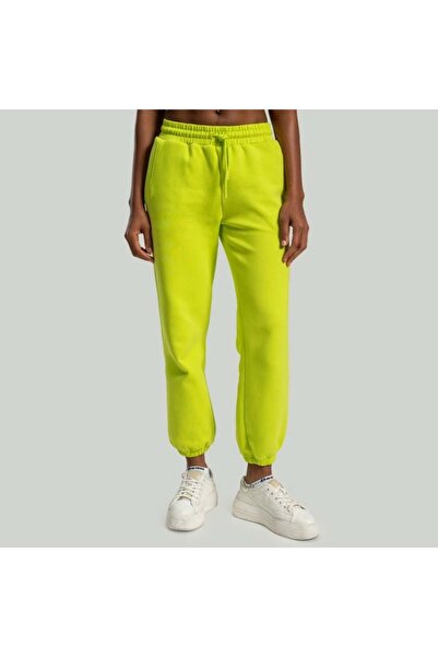 GymBeam Pantaloni jogging Lunar pentru femei, culoare Chartreuse - STRIX