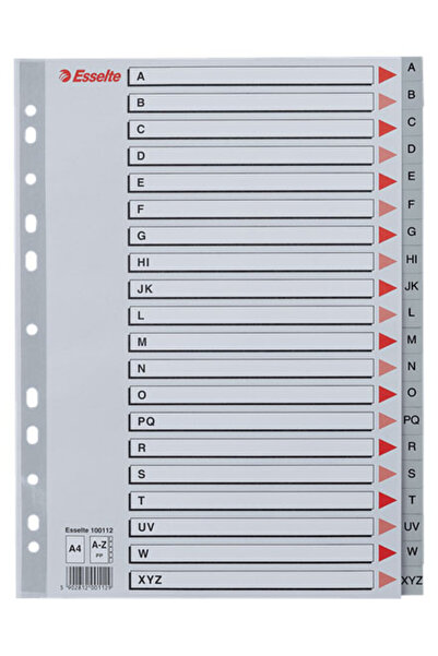 Esselte Plastic Index Dividers A-Z