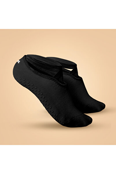 GymBeam Șosete de yoga Grip Negre - BeastPink