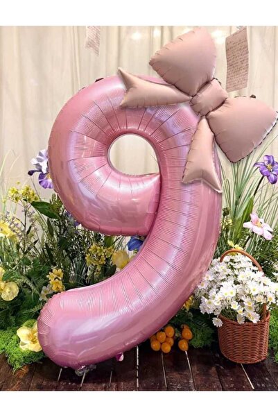 ÇITIPITISTORE Set de 2 folii cu numere și funde roz