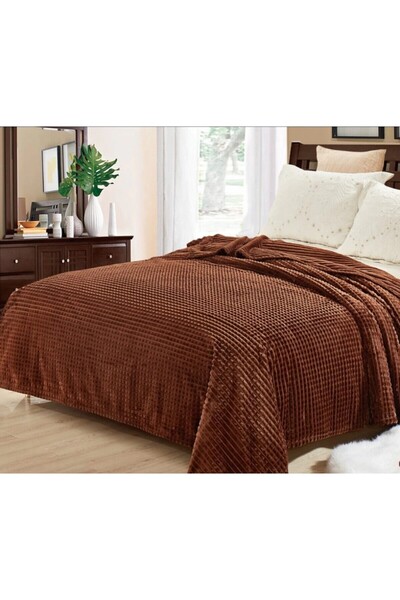 OEM Pufulino Double Blanket Cocolino Brown