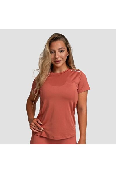 GymBeam Tricou sport Limitless pentru femei, culoare scorțișoară