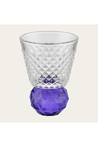 ROY KING KRİSTAL 6'LI KAHVE YANI BARDAK MOR